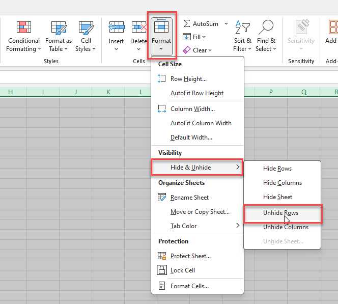 how to unhide a worksheet in excel