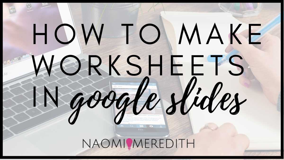 worksheet google