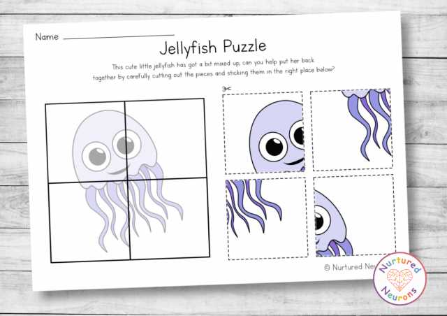 jellyfish worksheets