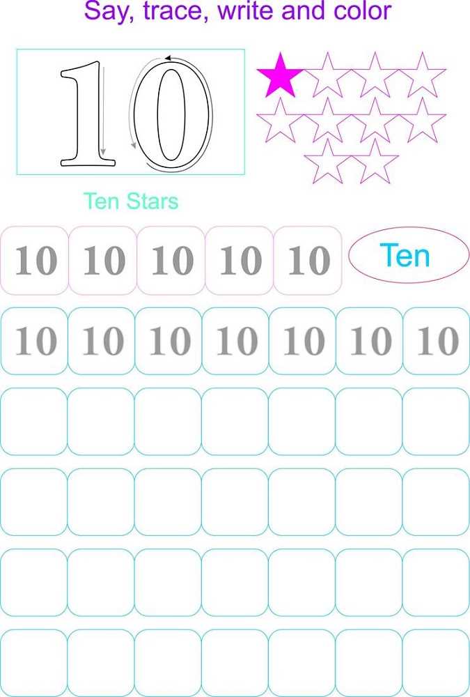 10 10 10 worksheet