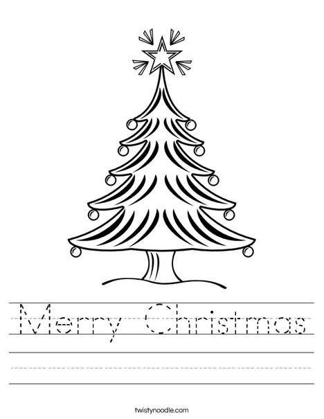 christmas worksheet