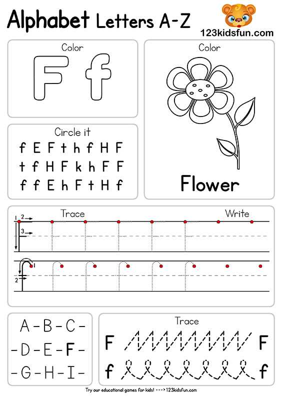 abc worksheets for toddlers