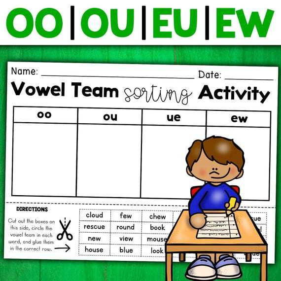 ew ue phonics worksheets
