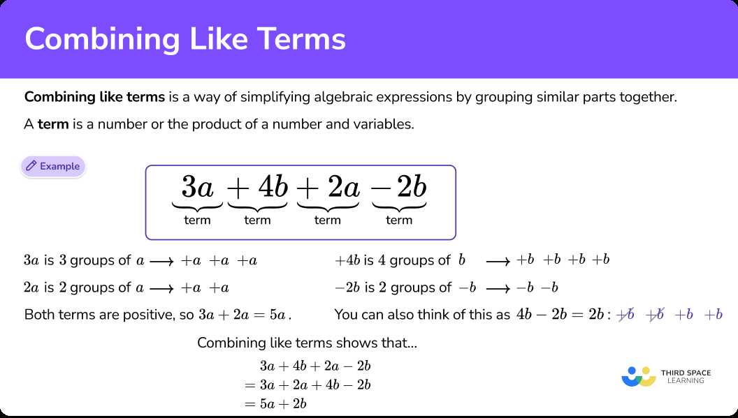 identifying parts of an expression worksheet