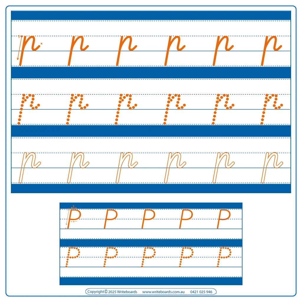 cursive b practice worksheet