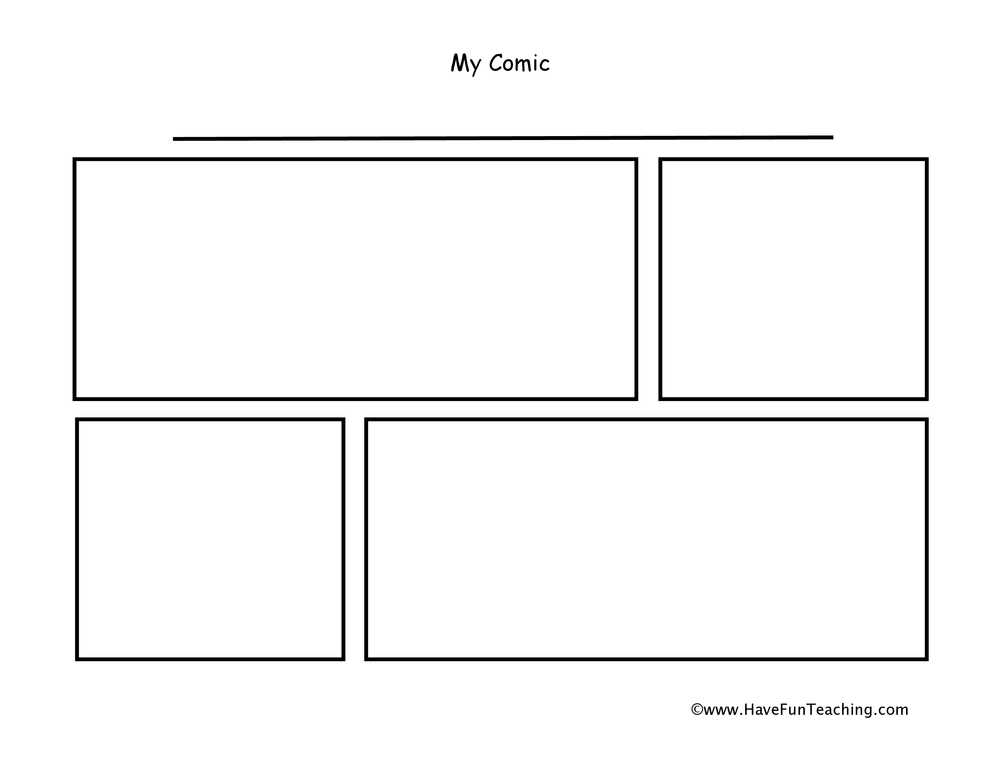 blank worksheet with boxes
