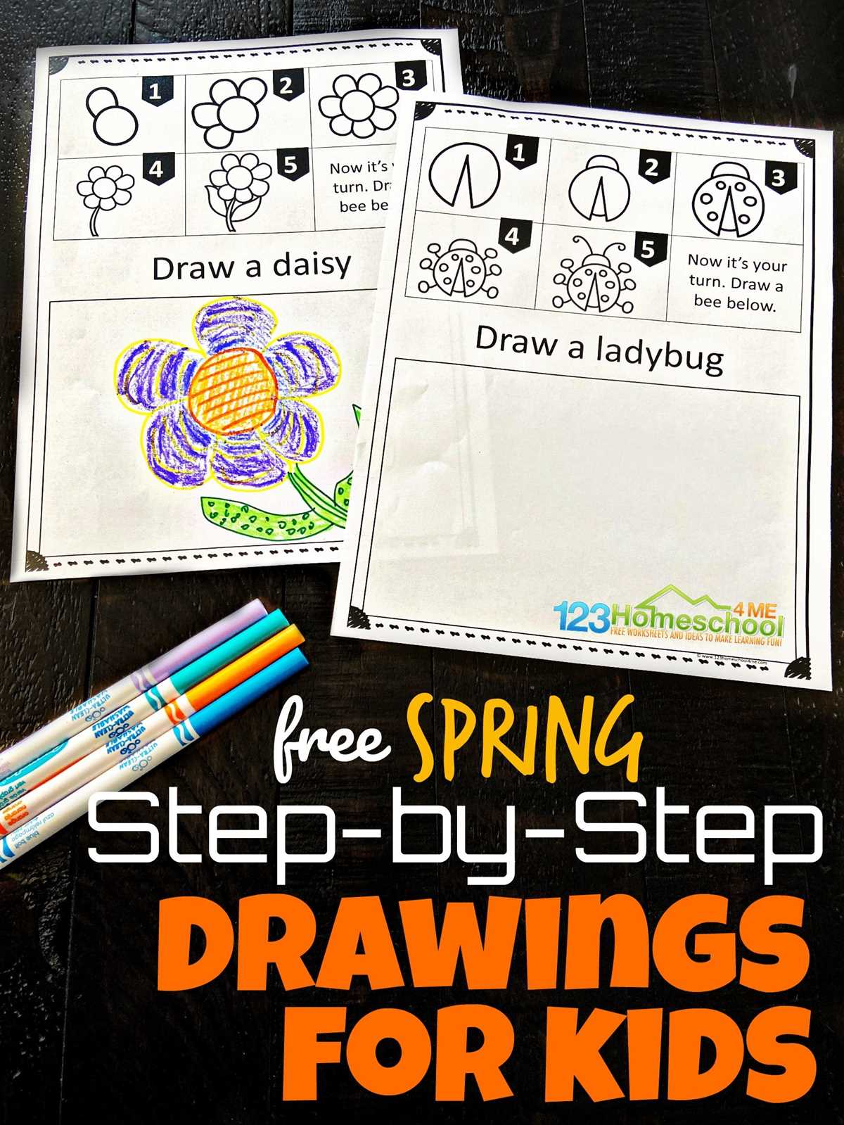 draw worksheets for kindergarten