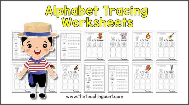 lowercase letter tracing worksheets