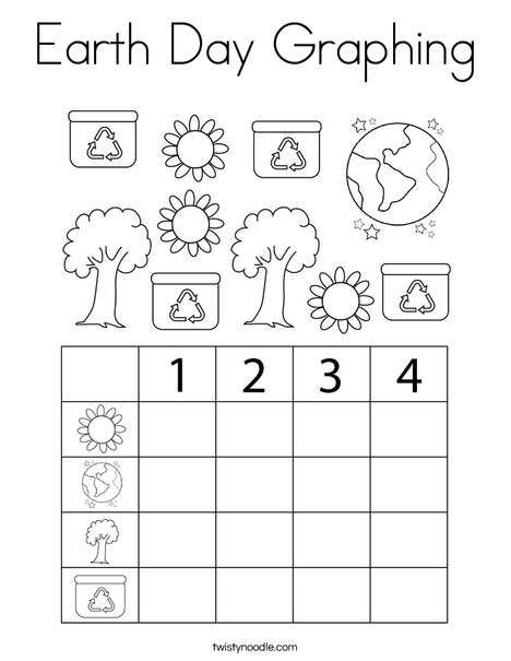 earth day math worksheets kindergarten