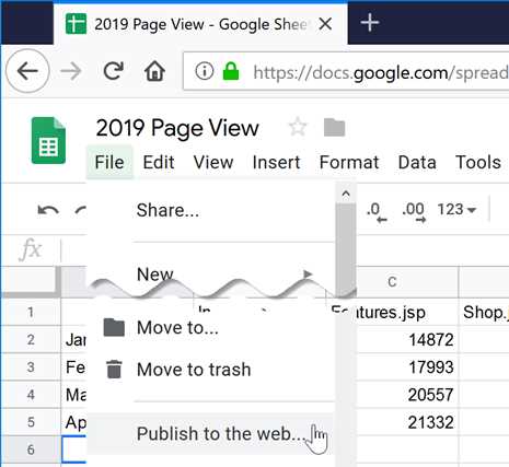worksheet google