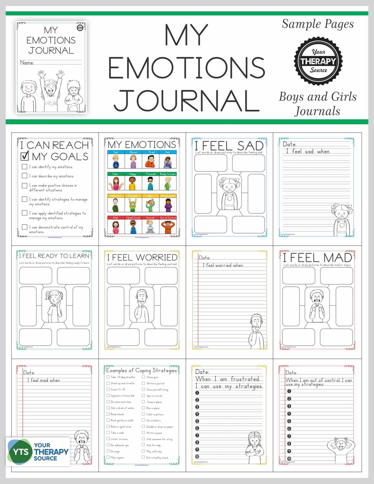 emotional mapping worksheet