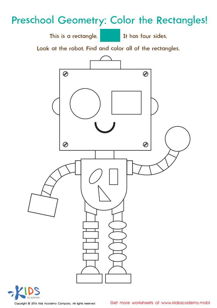 fun geometry worksheets