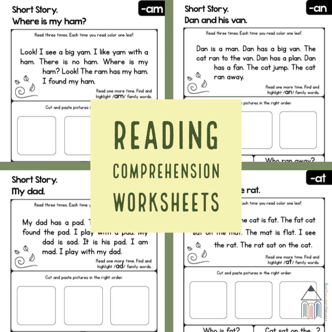 free reading comprehension worksheets