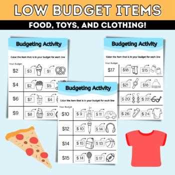 money management worksheets for kids