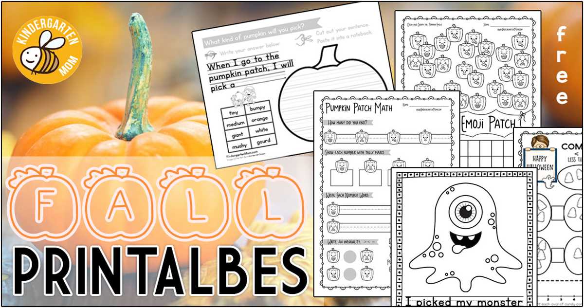 fall preschool worksheets free printable fall preschool worksheets free printable